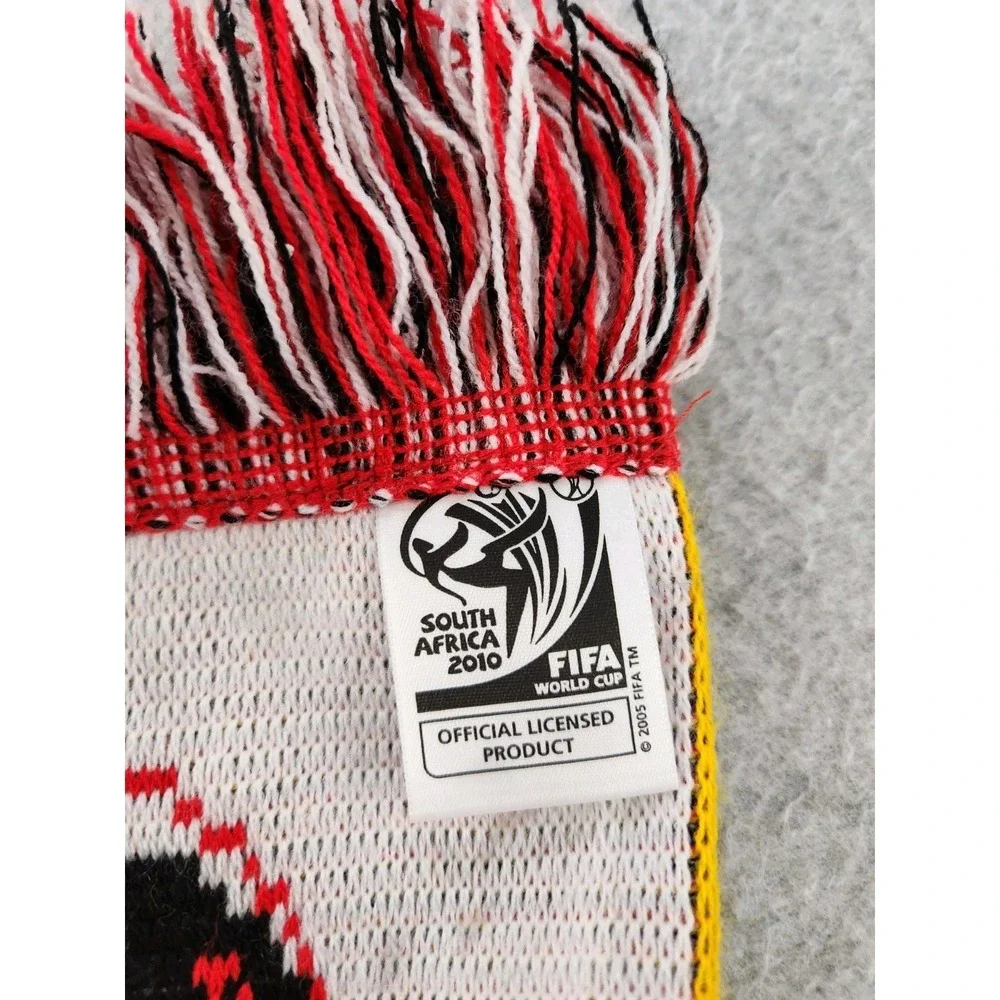 Adidas 2010 WORLD CUP SOUTH AFRICA Fifa TEAM SOCCER FUTBOL FAN KNIT Fringe SCARF
